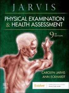 Front cover of the Test Bank for Physical Examination and Health Assessment 9th Edition PDF by Carolyn Jarvis and Ann L. Eckhardt