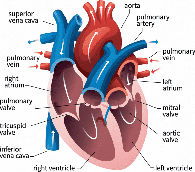 an illustration of the cardiovascular system