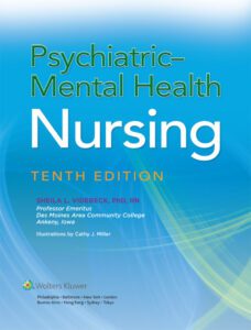 Psychiatric-Mental Health Nursing 10th Edition Test Bank by Videbeck cover