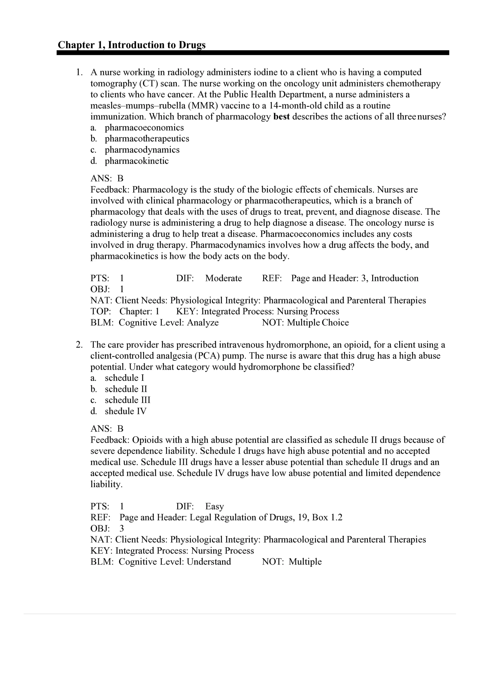 karch’s focus on nursing pharmacology test bank 9th edition