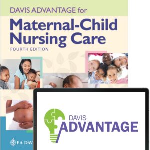 Davis Advantage for Maternal-Child Nursing Care 4th edition test bank cover (Scannell Ruggiero)