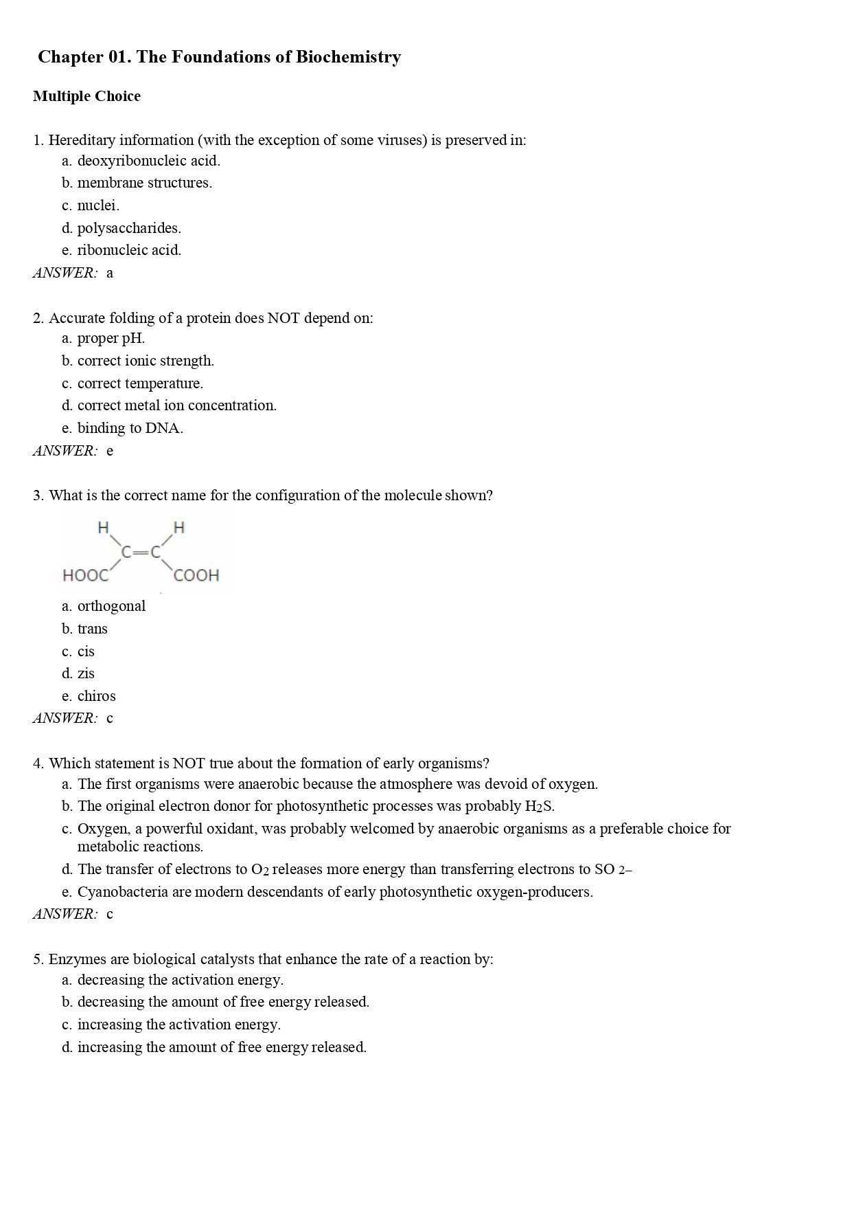 Test Bank for Lehninger Principles of Biochemistry 8th Edition | Nelson | 9781319228002 - Image 3