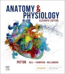 Front cover of Anatomy and Physiology 11th Edition Test Bank PDF by Kevin Patton
